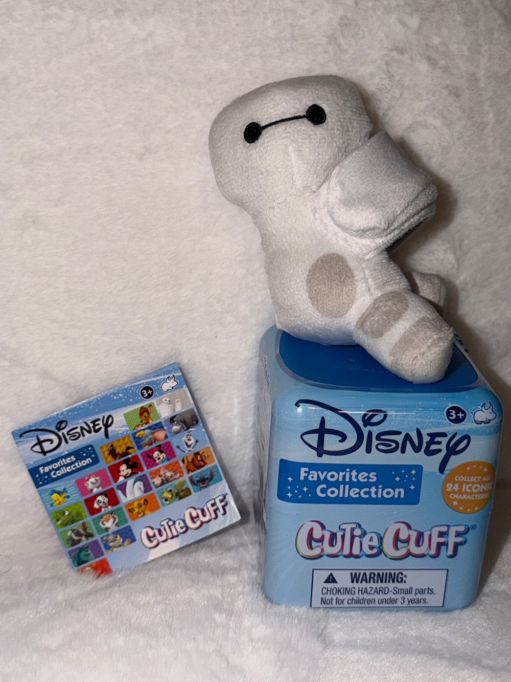 Disney Cutie Cuff Steering Wheel Buddy Baymax Bracelet Jewelry Stuffed Plush - Picture 9 of 9